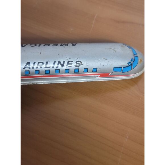 Vintage American Airline 727 ASTRO Jet Tin Toy #A11 - Picture 7 of 11